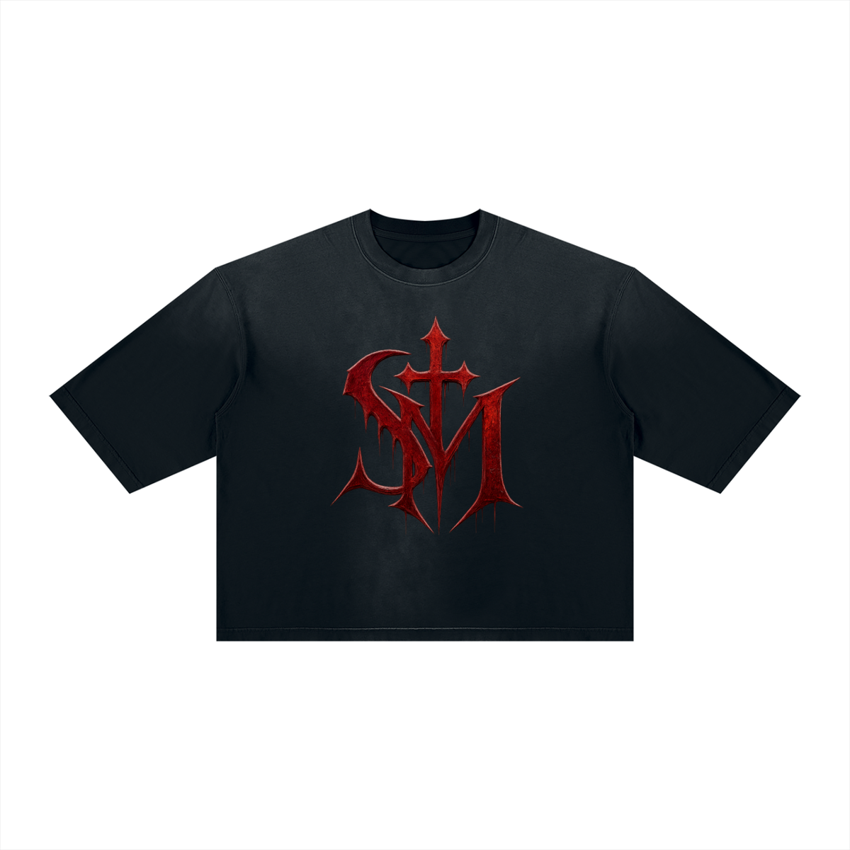 Saint Mako Vintage Wash Boxy T-Shirt – Shark Streetwear